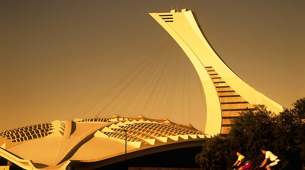 Amanecer en el Estadio de Montreal
