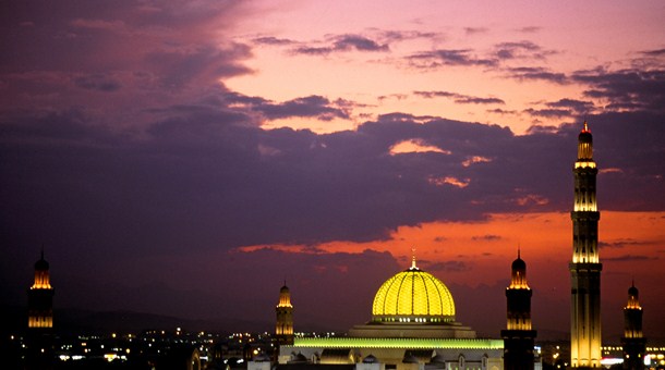 Anochecer en la ciudad