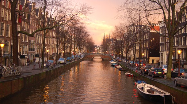 Atardecer en Amsterdam Atardecer en Amsterdam