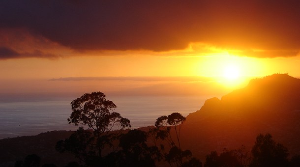 Atardecer en Madeira