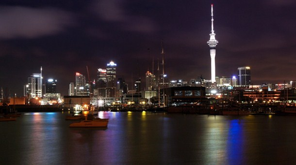 Auckland de Noche