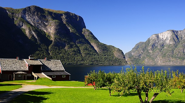 Aurland, Fiordos noruegos 