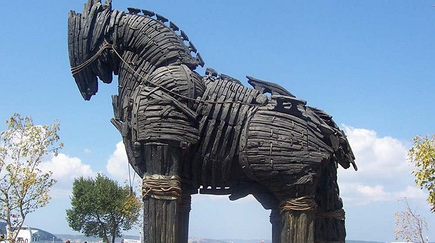 Caballo de Troya, Canakkale