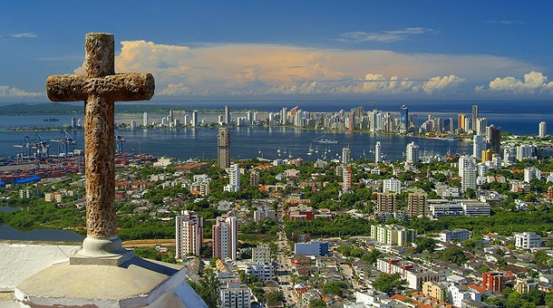 Cartagena de Indias desde el Cerro de la Popa