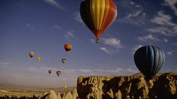 En globo por la Capadocia turca