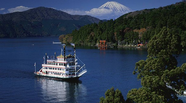 Lago Ashinoko, cerca de Hakone