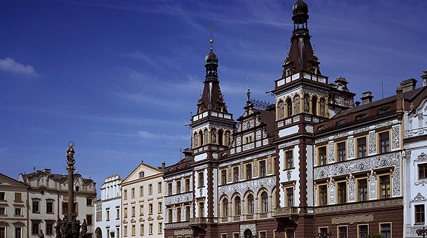Localidad de Pardubice, Bohemia