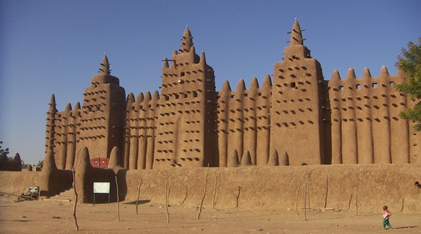 Mezquita de adobe, Djene Mezquita de adobe, Djene