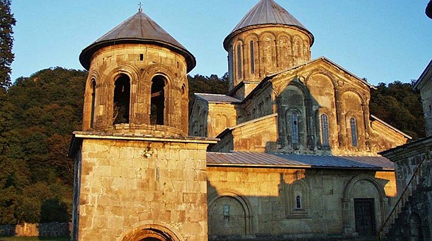 El Monasterio Gelati (s. XII) a las afueras de Kutaisi