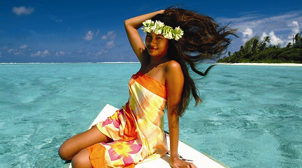 Mujer de Tahiti