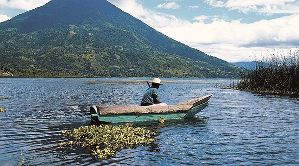 Paso por el lago