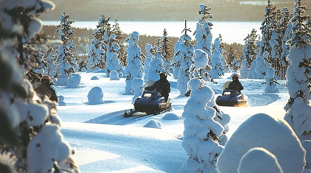 Safari en motos de nieve 