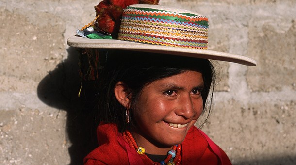 Sonriosa ecuatoreña