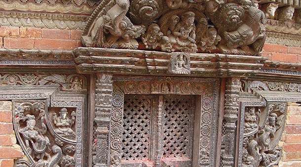 Típica puerta artesana