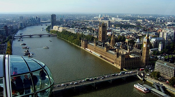 Vista de Londres desde la London Eye