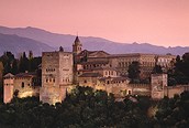 La Alhambra al atardecer, Granada