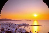 Atardecer en Mykonos