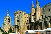 Avignon en la provenza francesa