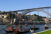 Barcas en Oporto