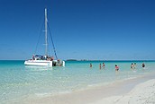 Catamarán en Jardines del Rey