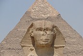 Esfinge de Giza de cerca, El Cairo