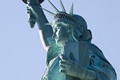Estatua de la libertad, Nueva York.