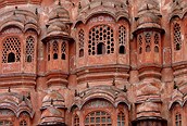 Fachada del Palacio de los Vientos, Jaipur