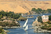Falúas en Aswan