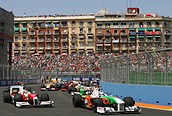 Gran Premio de Europa de Fórmula 1 en Valencia