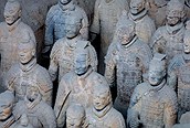 Guerreros en fila, Xian