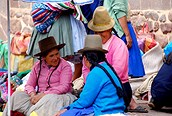 Mercado local de Pisac