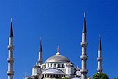 Mezquita Azul en el barrio de Sultanahmet, Estambul