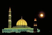 Mezquita de noche