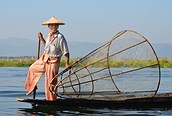 Pescador de Myanmar