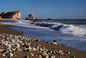 Playa donde naci� Afrodita cerca de Limmasol