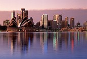 Reflejos en la Bahía de Sydney