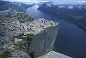 Roca del púlpito, Fiordos noruegos 