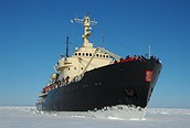 Surcando el hielo con el Rompehielos Sampo, Laponia