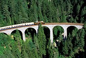 Trenes panorámicos suizos 