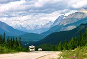 Viaje a través de las montañas