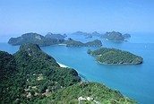 Vista aérea de Koh Samui