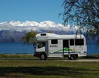 Acampada en el lago Wanaka