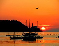 Atardecer en Piran