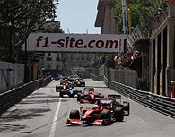 Calles de Montecarlo durante el Gran Premio de Fórmula1