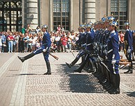 Cambio de Guardia, Estocolmo
