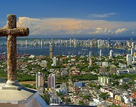 Cartagena de Indias desde el Cerro de la Popa