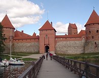 Castillo de Trakai, Lituania 