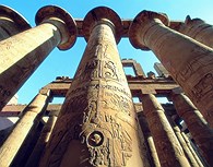 Columnas del templo de Karnak, Luxor