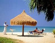 Descansando en la playa Descansando en la playa