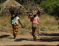 Escenas cotidianas de la población en Zambia